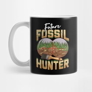 Future Fossil Hunter Dinosaur Paleontologist Pun Mug